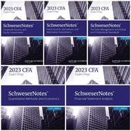[9A115] SCHWESERNOTES 2023 LEVEL I CFA BOOK [1/2/3/4/5] (Kaplan Schweser)