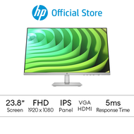 HP M24h FHD Monitor - 23.8 - FHD 1920 x 1080 - Flat IPS - Height adjustable - Eye Ease - 3