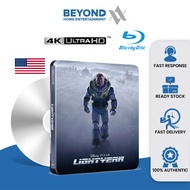 Lightyear Exclusive Steelbook [4K Ultra HD + Bluray]  Blu Ray Disc High Definition