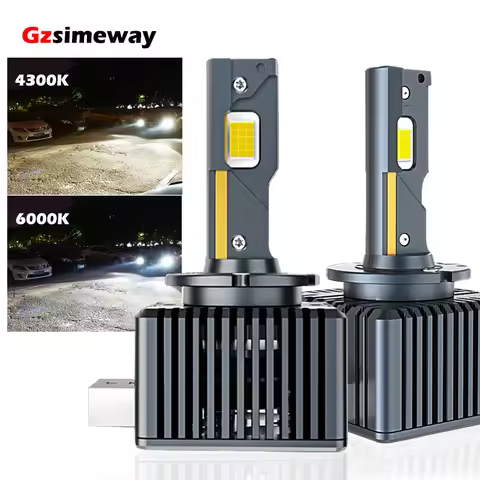 2PCS D1S LED Canbus D3S Car Headlight 4300K HID Bulbs D2S D4S D5S D8S LED D1R D3R D2R D4R Auto Lamp 