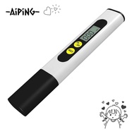 AIPING TDS Meter, 0-9990ppm Plastic Digital Water Quality Tester, Precise White 2%-3% 1ppm 0-9990ppm