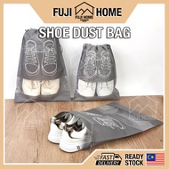 🏠READY STOCK🏠Shoe Travel Bag Non Woven Drawstring Shoe Bag Dustproof Shoes Storage Bag Portable Shoe