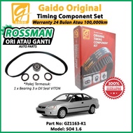 HONDA SO4 1.6 GAIDO ORIGINAL TIMING BELT KIT SET [GZ1163-K1]
