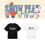 ARMY Fan Merch BT21 Collab Tee Unisex Trendy Streetwear Kpop Concert Souvenir