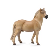 CollectA 88591 Brown Dun Fjord Stallion Horse Model Figurine Toy