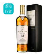 麥卡倫 - The Macallan 12年雪莉桶單一麥芽威士忌 Sherry Oak Highland Single Malt Scotch Whisky 700ml 連盒