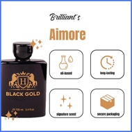 ◎ ✌ ✳ BRILLIANT.Q AIMORE BLACK GOLD AND BLUE HAS A LONG LASTING FRAGRANCE ( 100ML ) FOR MEN AND WOM