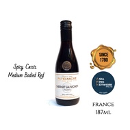 🏅 Mini Red Wine Patriarche Cabernet Mini Bottle, France, 13.5%, 187ml