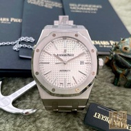 Aibi AP Royal Oak Series 15400ST White Plate Sports Leisure Watch Audemars Piguet