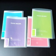 Clear Holder F4 isi 10 pocket / Document Keeper / Map Display / Dokumen Keeper / Map File / Map Doku