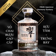 [DECOR] Beautiful Japanese Hibiki Suntory Whiskey high-end wine bottle for living room decor as a gi
