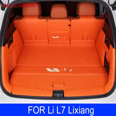 For Lixiang LI L7 Trunk Mats Fully Surrounded Leather Durable Cargo Liner Boot Carpets Full Coverage