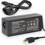 65W Lenovo ThinkPad Laptop Charger, 20V 3.25A Replacement AC Adapter Power Supply for T430 T440 T450