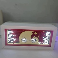 3D Anime LED Light Box Itachi Action Figure Toys Room Decora