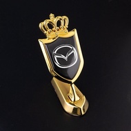 High quality Modified Metal Auto 3D Standing Badge Sticker Exterior DecorationFront Hood Bonnet Stic