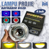 Projie DAYMAKER BILED universal Headlights All HONDA YAMAHA Duck MATIC Motorcycles All Nmax Pcx Beat