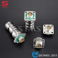 Glass Metal Sealed High Temperature Aviation Socket Vacuum Sealed Aviation Connector Airtight Electr