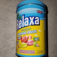 Relaxa Assorted Tropical Fruits Candy 150g can