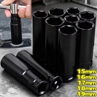 Electric Wrench Accessories - Wrench Head Removal Tools - Wrench Extension Complete Set - Hex Impact