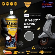 Cat Semprot DITON PREMIUM Vespa V.Pastel 9483 Nardo Grey