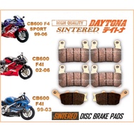 Honda Disc Brake Pads CBR600 F4I F4 Sport Sintered Long Life
