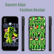 Casing For Xiaomi 12s 12x POCO X4 GT M4 M5 F3 F4 M5S C40 Pro C55 C51 C75 4G The Minecraft creeper Ga