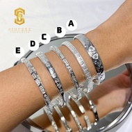 Because The Store 999 Pure Silver Bracelet 999