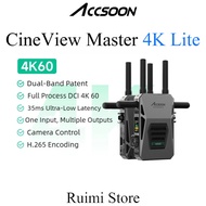 Accsoon CineView Master Transmission：4K Lite Wireless  350M Low-Latency Live High-Definition Image