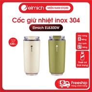 Elmich EL8300W 420ml stainless steel thermos cup keeps hot and cold safely, European standard, capac