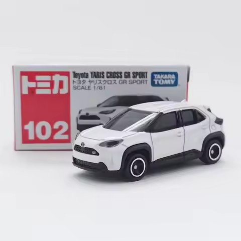 TAKARA TOMY Tomica No 102 Toyota Yaris Diecast Simulation Alloy Car Model Collectible Exquisite Gift