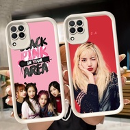 Soft Casing for Samsung M04 A04E A05 A12 A04 F04 J2 A06 A07 A22 J7 Prime Pro 5G White Q65 BLACKPINK 