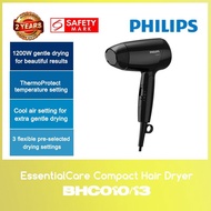Philips BHC010/13 EssentialCare Compact Hair Dryer WITH 2 YEARS WARRANTY