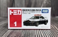 《HT》TOMICA 多美小汽車NO01日產 GT-R(BNR34) 警車 174868