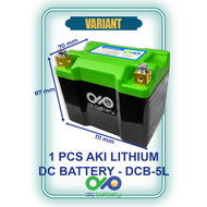 Aki Accu Motor Lithium Jupiter Vixion Vega R15 WR Xabre XSR Lexam Byson 110 125 150 155 Z MX Force N