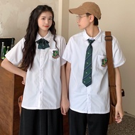 Korean Summer Class Uniform Suit Japanese College British Junior High School Students Games Graduati