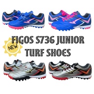 [100% Original] Figos S736 Junior Turf Shoes‼️Hockey Shoes/Baseball Shoes/Soccer Turf Shoes‼️Rubber 