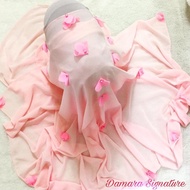 Veil tunang / Veil nikah / Veil simple / Veil 3D Flower