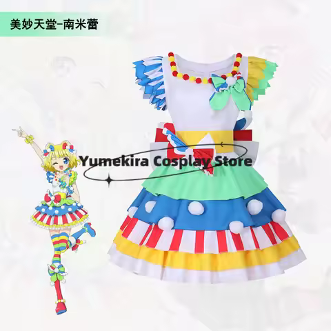 In Stock Pripara Series Cosplay Costume Minami Mirei Full Set Stage Performance Outfit Cosplay Costu