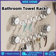 Mop holder Hook hook wall Wall hook Broom holder Mop wall clip behind door rack 拖把壁挂夹 吸盘挂钩