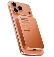 MOMAX IP117A Q.MAG X1 10000MAH 超薄磁吸流動電源 橙色