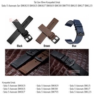 Modern Leather Strap 18mm Untuk Seiko 5 SNK803 SNK805 SNK807 SNK809
