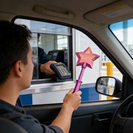 Wizard's Magic Wand Credit Card Star Alipay Wand Tap to Pay