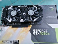 MSI GeForce GTX 1050 TI 4GT OCV1, 4GB, GDDR5