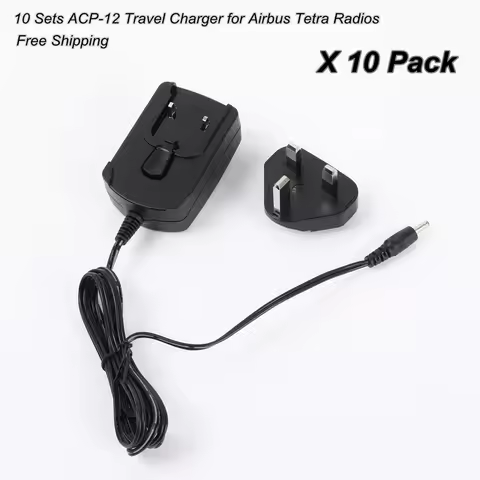 10 Packs Travel Charger ACP-12 5.9V 750mA for Airbus Cassidian EADS Nokia BLN-5i Battery, THR880i, T