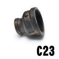 [特價]特力屋 工業風 異徑內牙直接頭(1.2"轉六分-古銅)