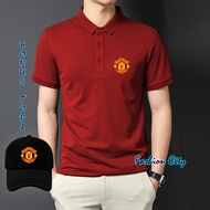 เสื้อยืดคอปกผู้ชาย / เสื้อโปโลผู้ชาย / เสื้อโปโลแมนยู / เสื้อโปโลผู้ชาย Frd พรีเมี่ยมS-5XL