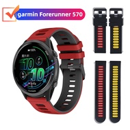 Garmin Forerunner 570 strap Silicone strap Garmin Forerunner 570 47mm 42mm Strap watch band Sports w