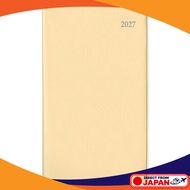 Daigo 2027 Monthly Planner - Ivory/Red Appointment Schedule Book (Starts September 2026)