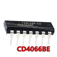 10PCS CD4066BE  DIP14 CD4066 DIP 4066BE DIP 14 new and original IC