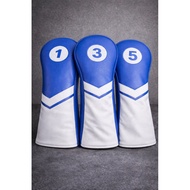 3-Piece Wood Driver Golf Stick Cover - Golf Head Stick Protective Cover
